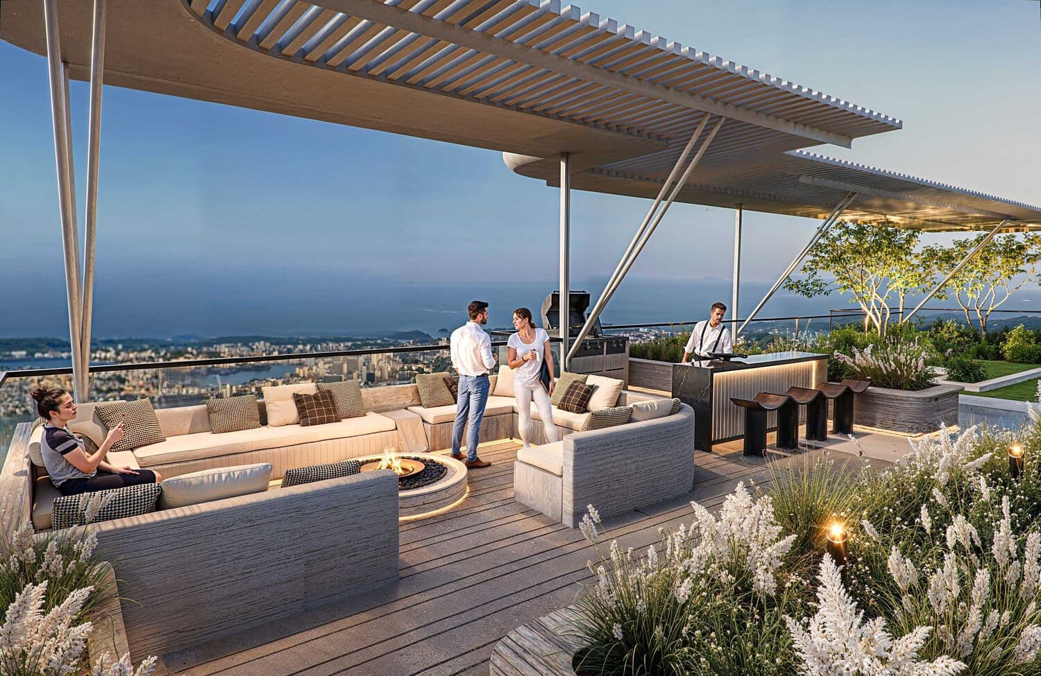 Bbq Open Kitchen & Fire Pit