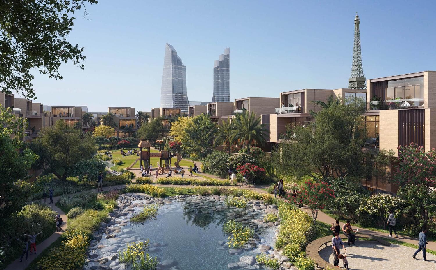 Pocket Parks With Children’S Playgrounds