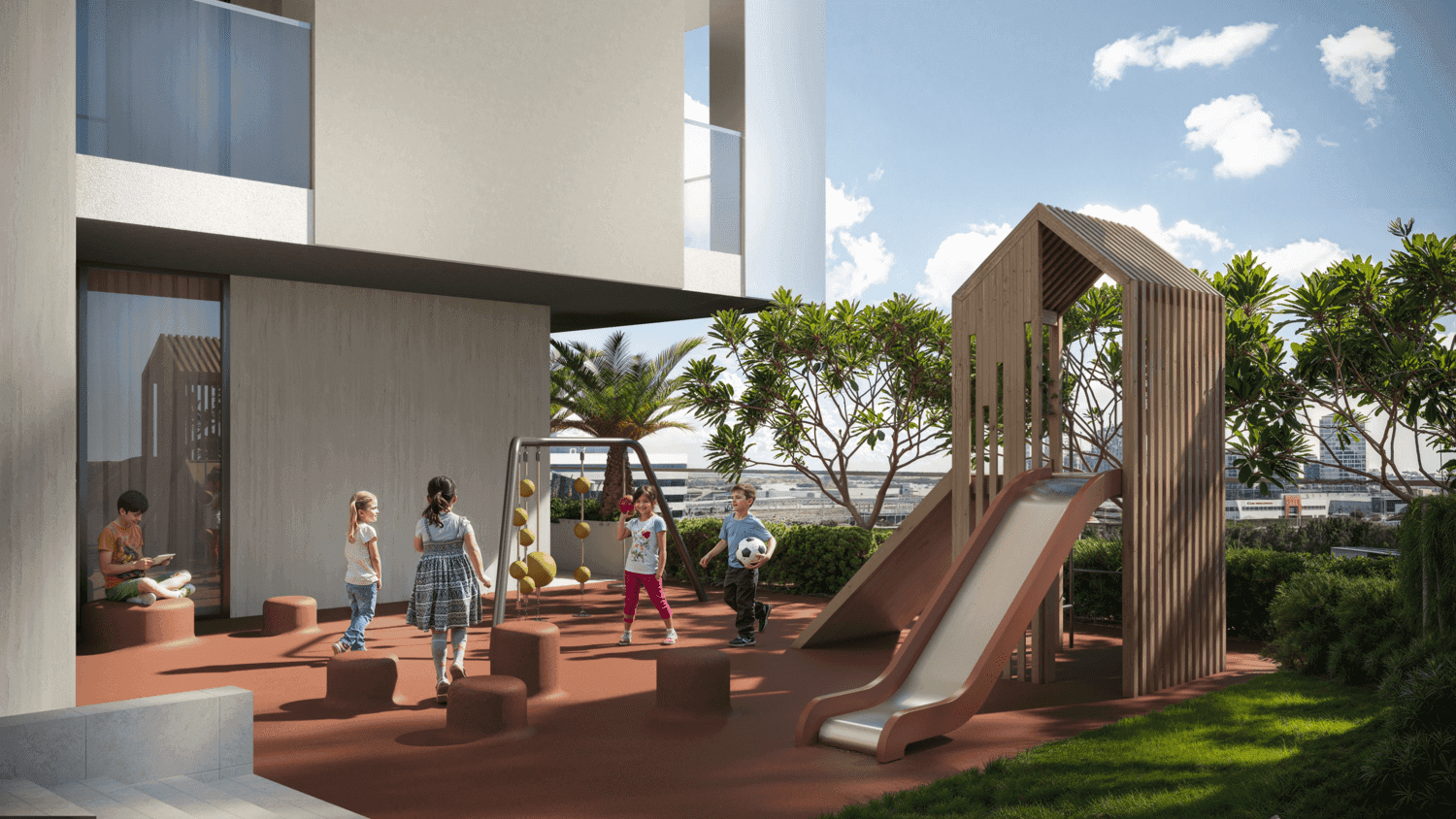 Outdoor Kids Play Area