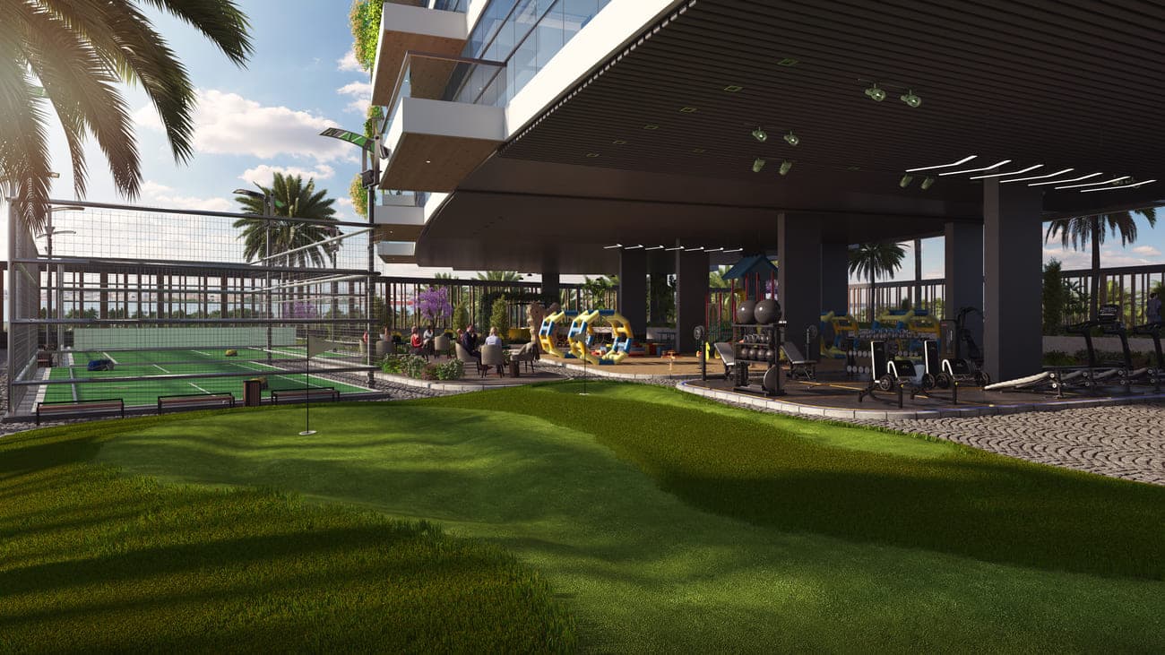 Kids Playground & Sand Area