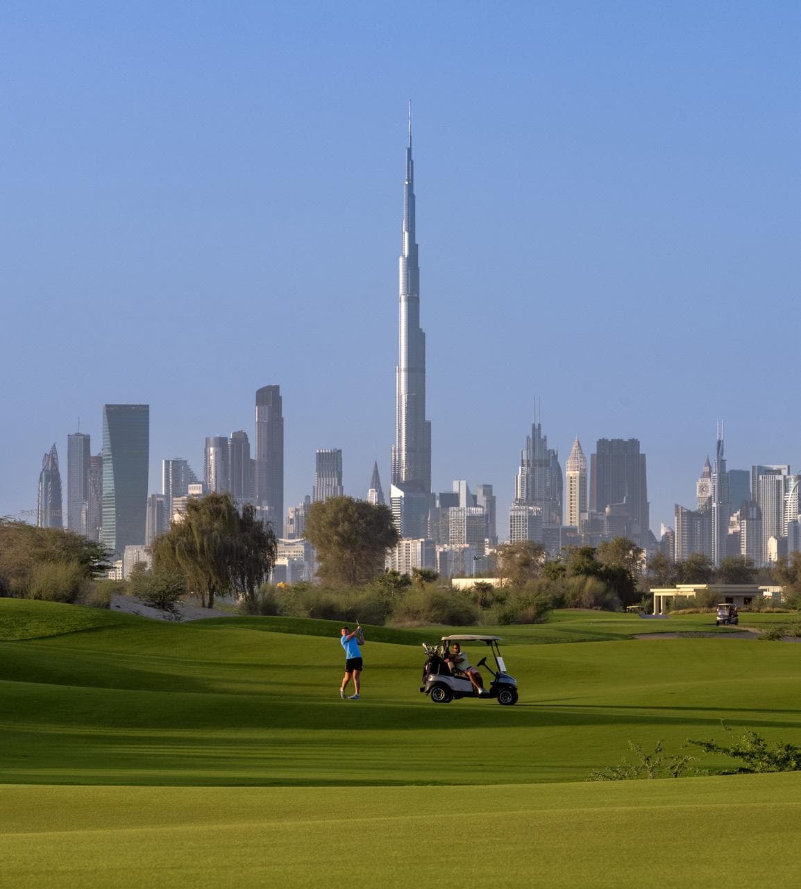 Acces To Dubai Hills Golf Cource