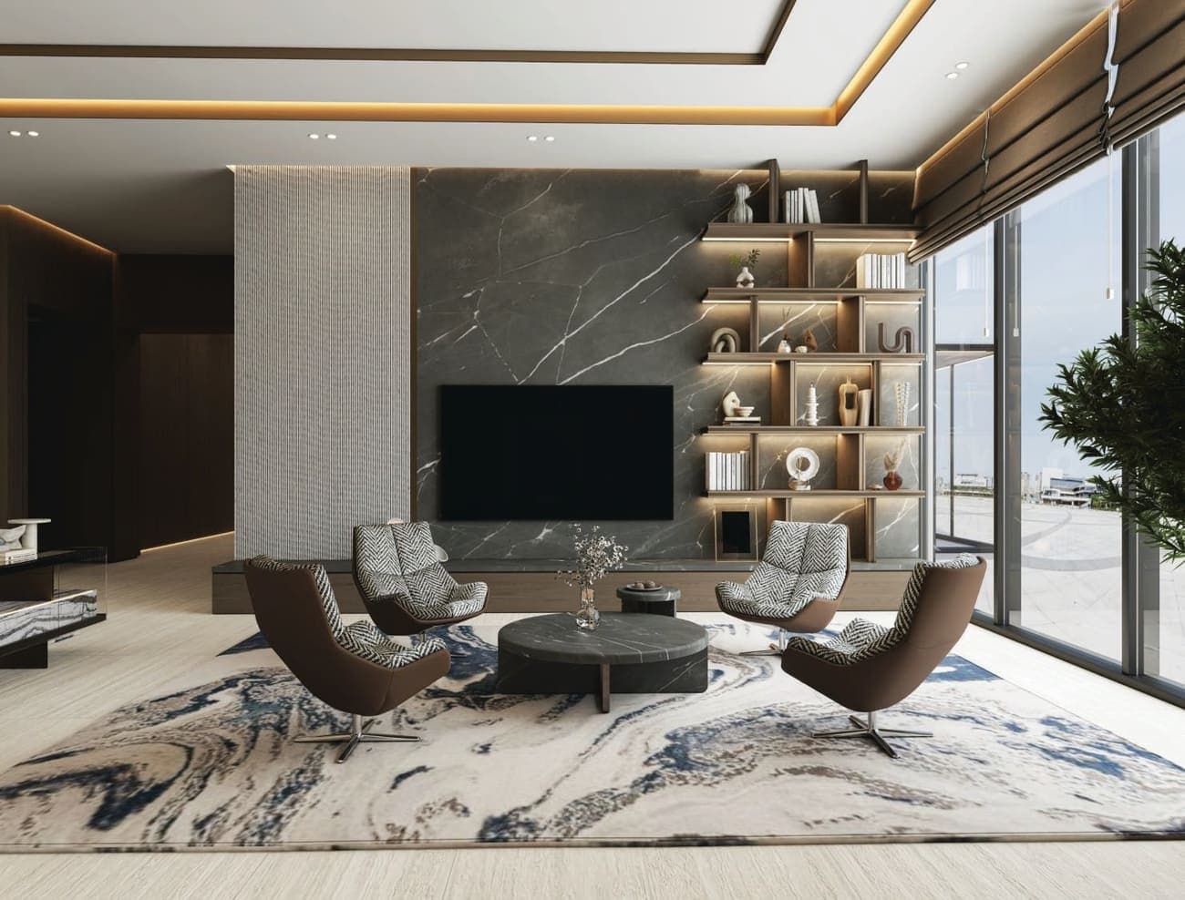 Relaxing Lounge Area