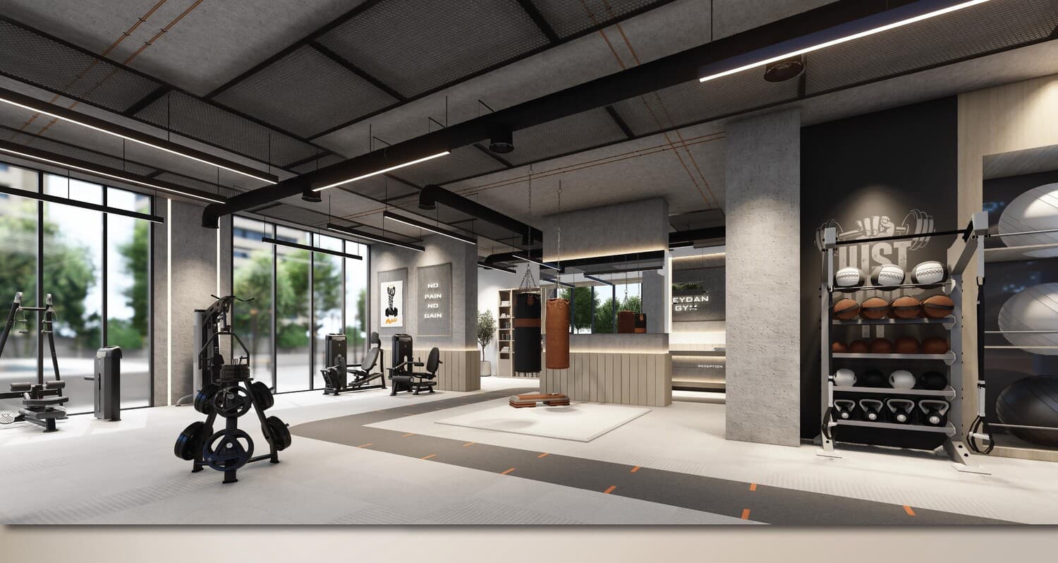 Fully Equipped Gymnasium