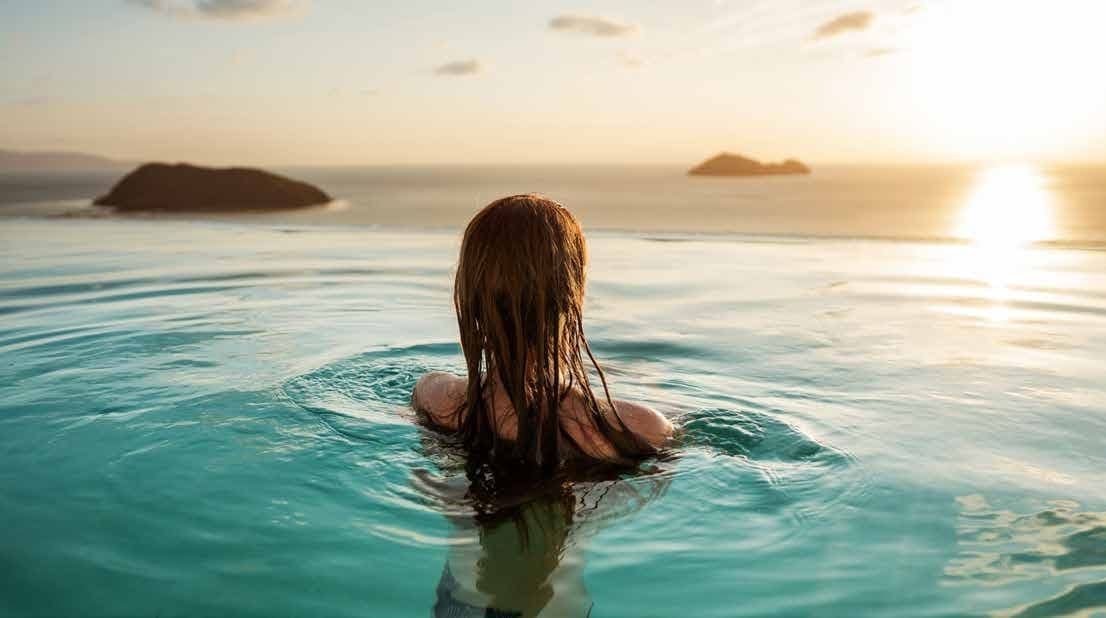 Infinity Pool &Shaded Kids’ Pool
