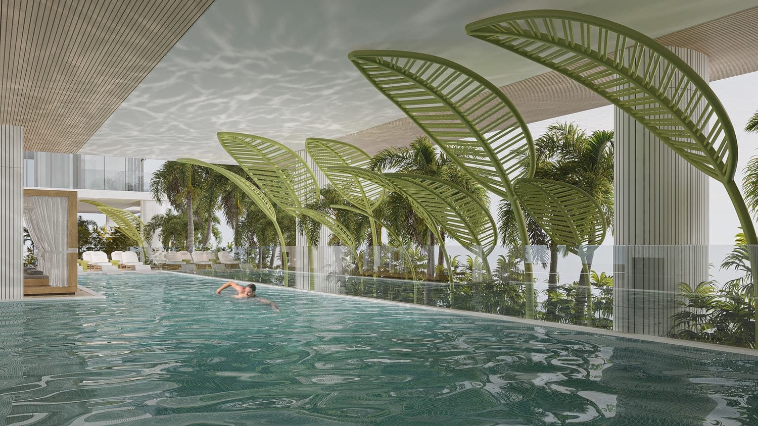 35-Meter Infinity Pool