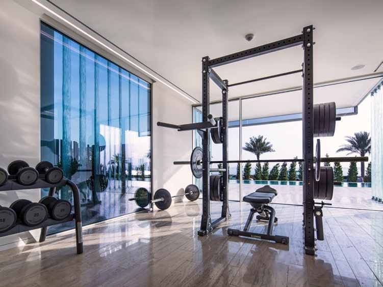 Fully equipped gym