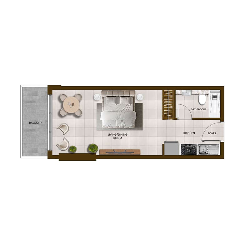 Studio floor plan