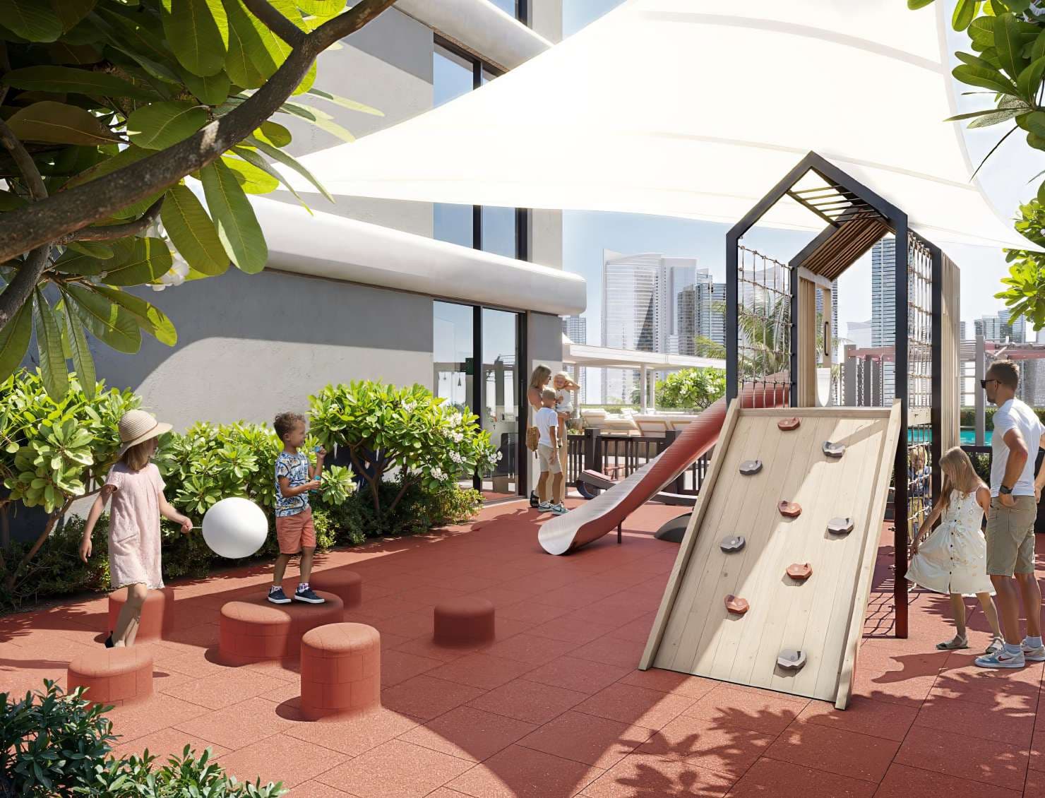 Outdoor Kids Play Area