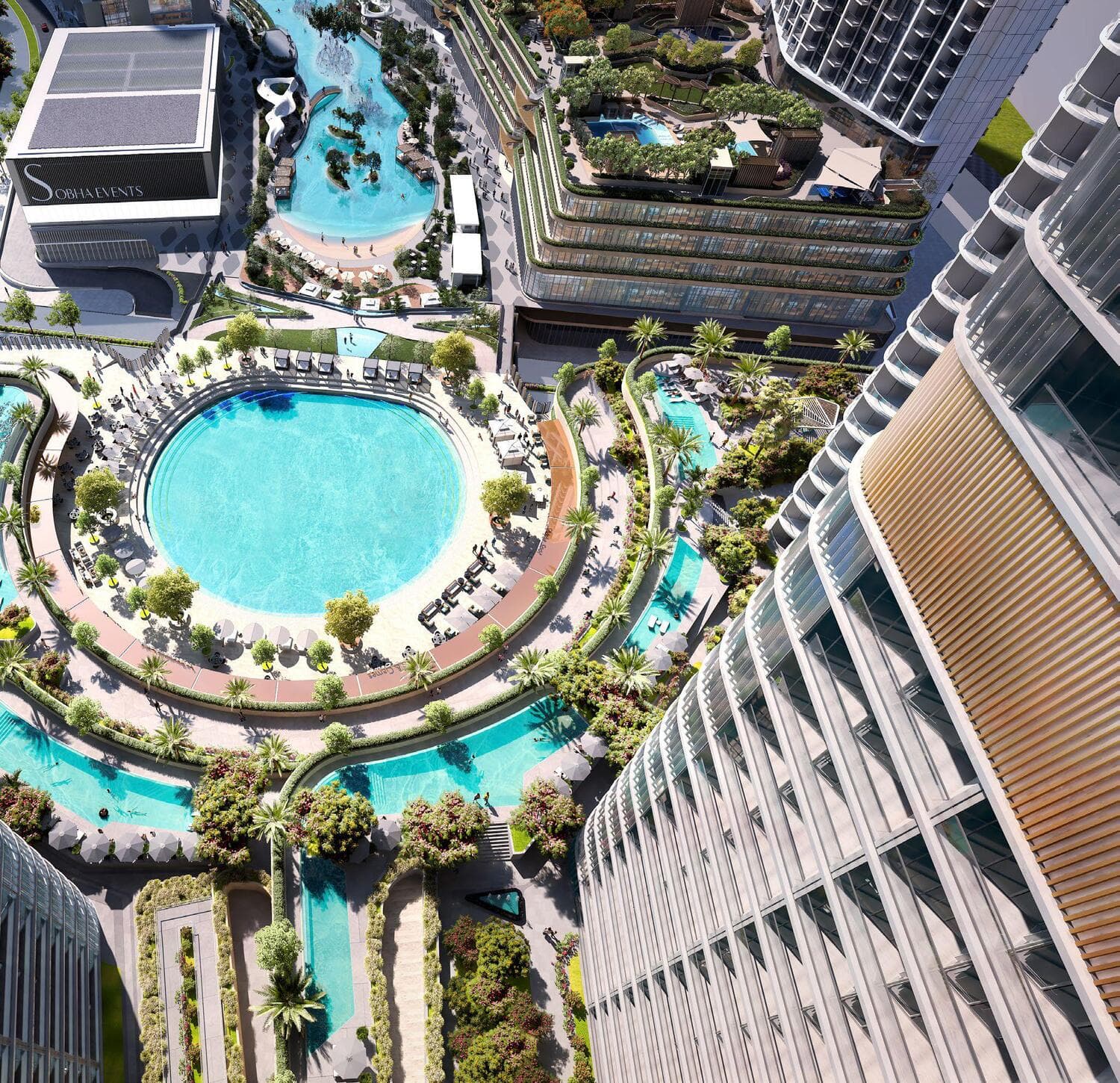 Central Water Feature