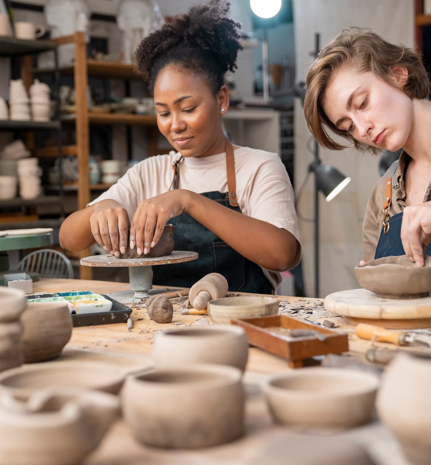 Candle And Ceramics Workshop