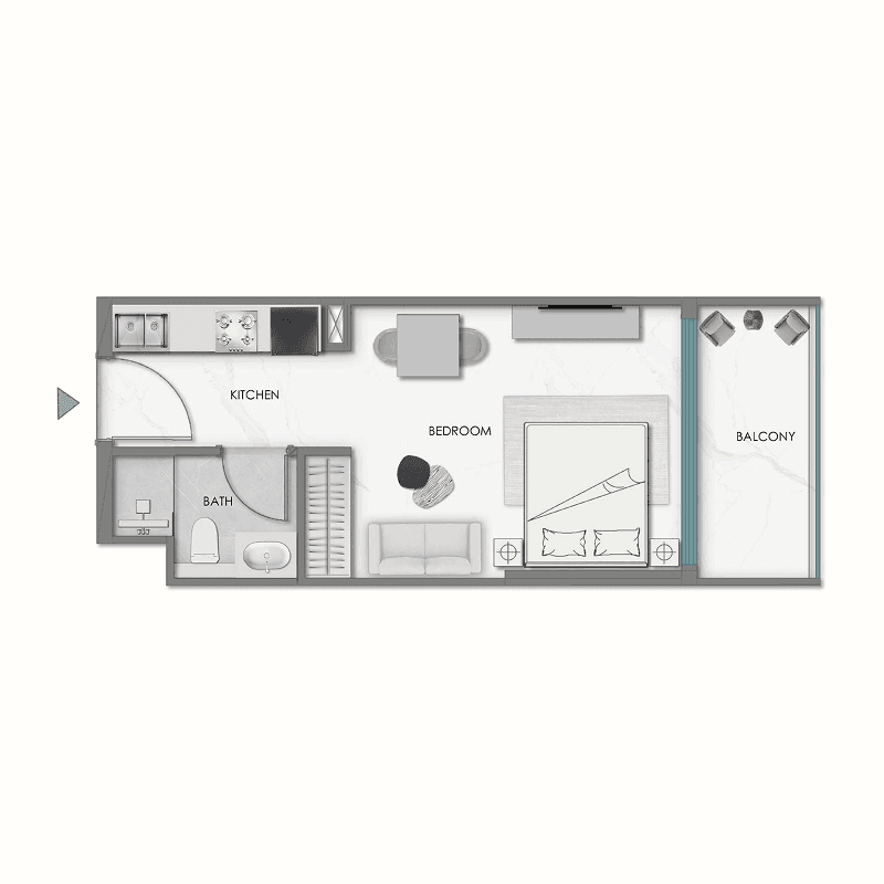 Studio floor plan