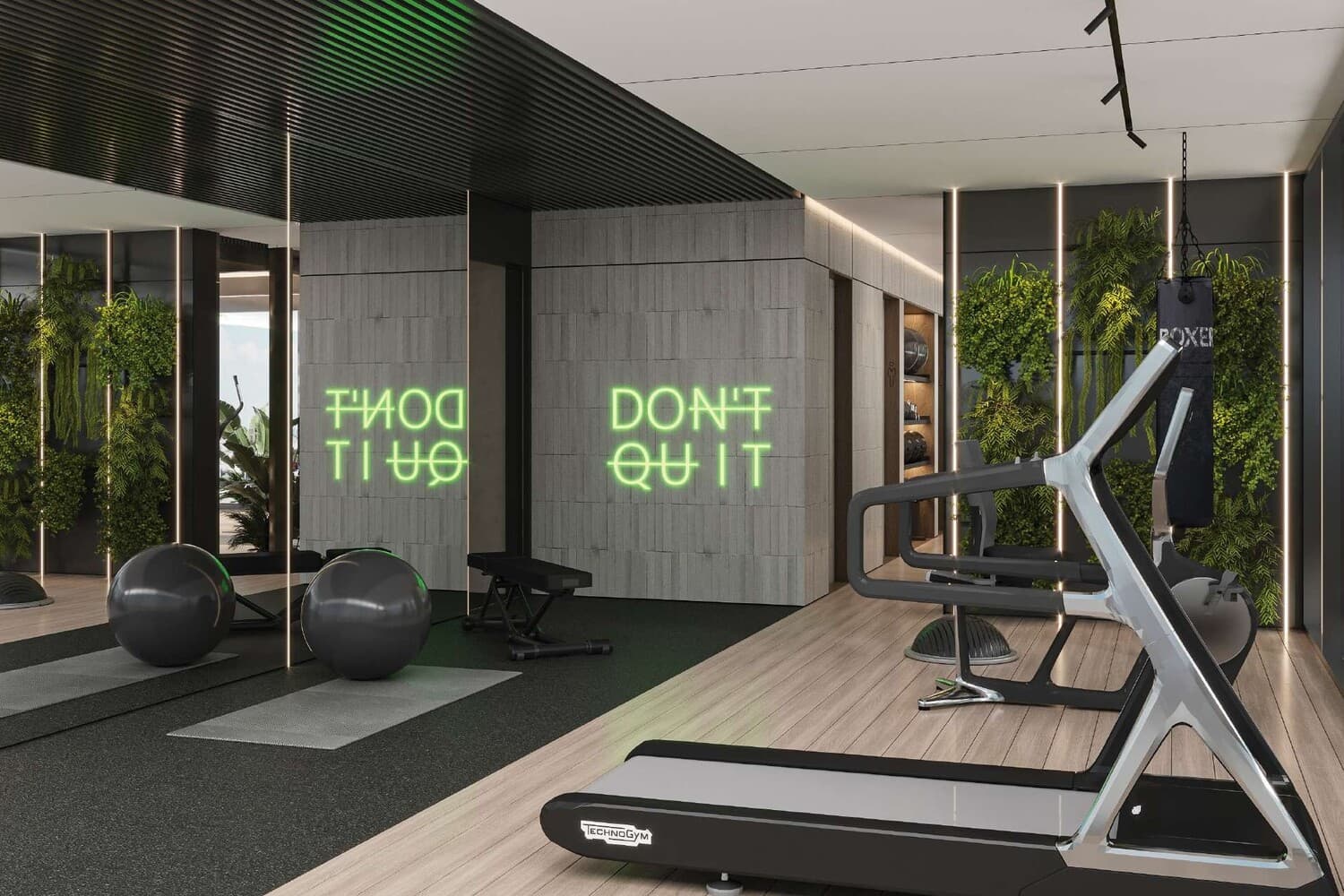 Indoor & Outdoor Gym