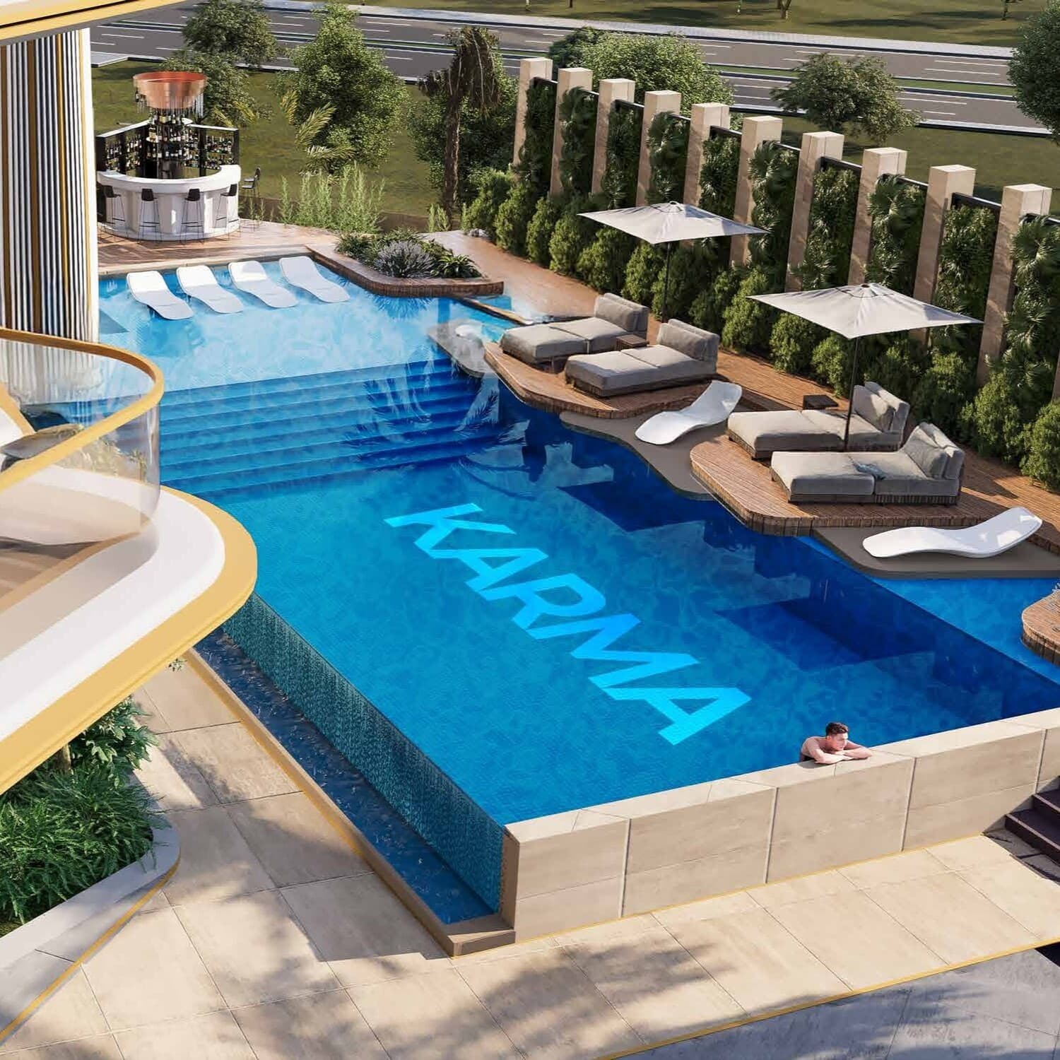 Resort-style Pools