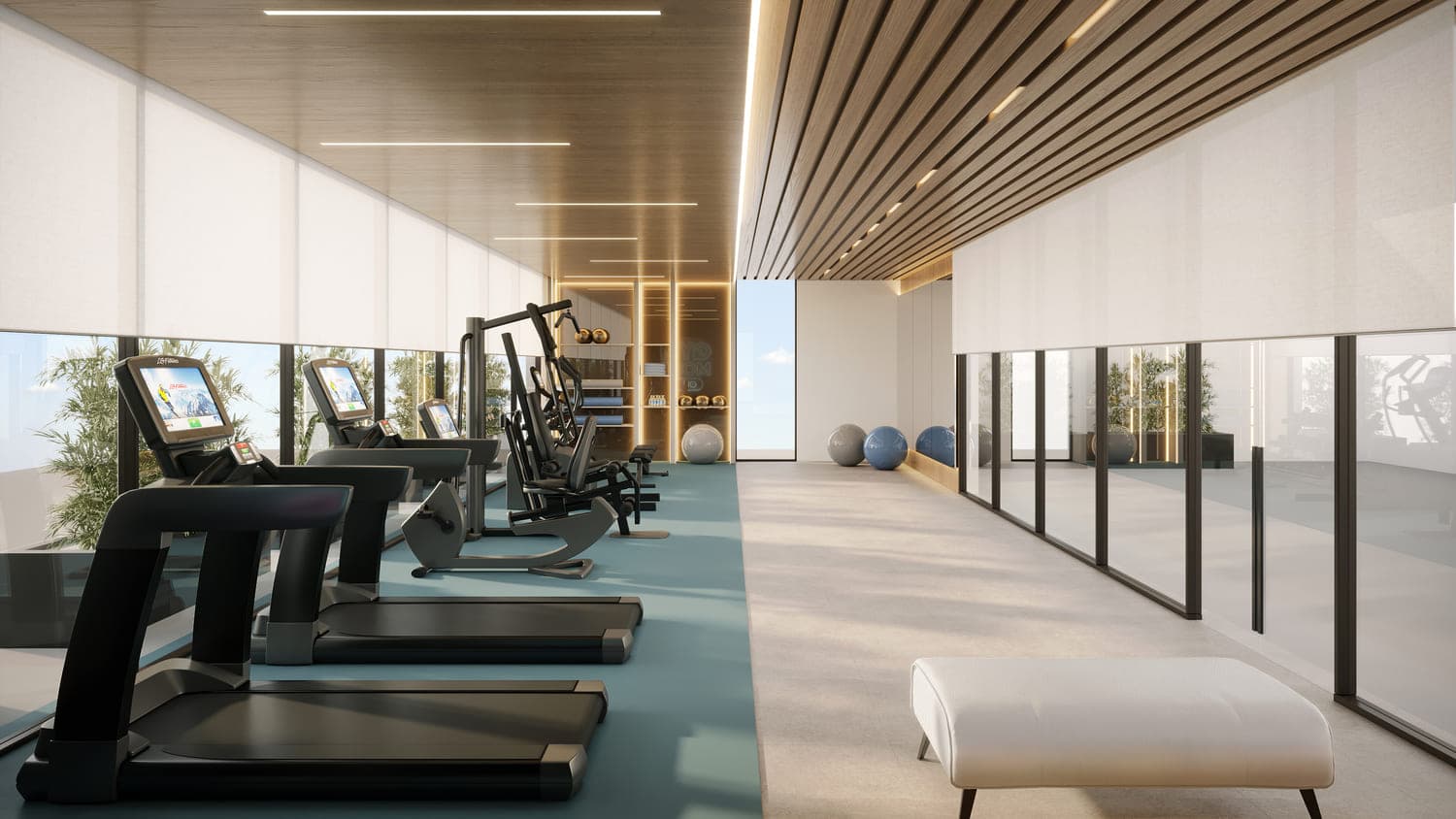Rooftop Gym