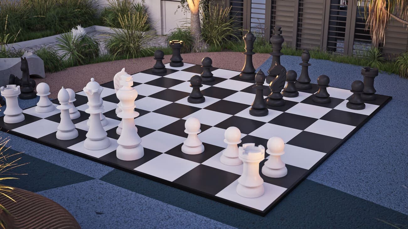 Life Size Chess Court