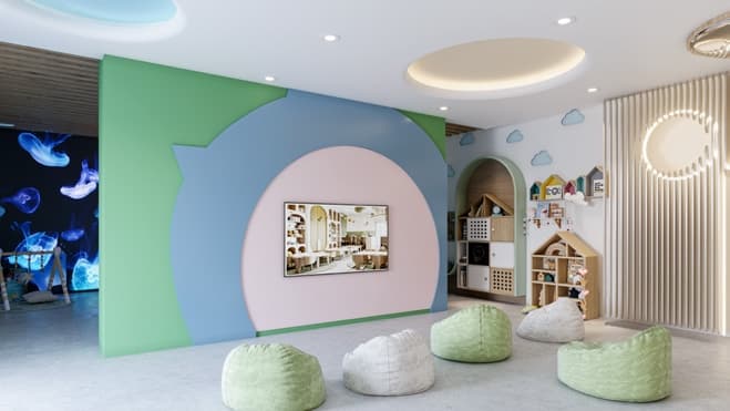 Kids play area