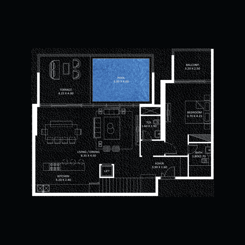 Apartment floor plan