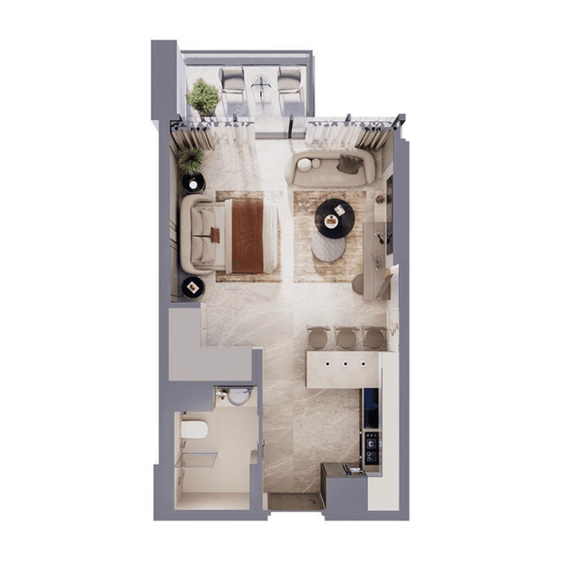 Apartment floor plan