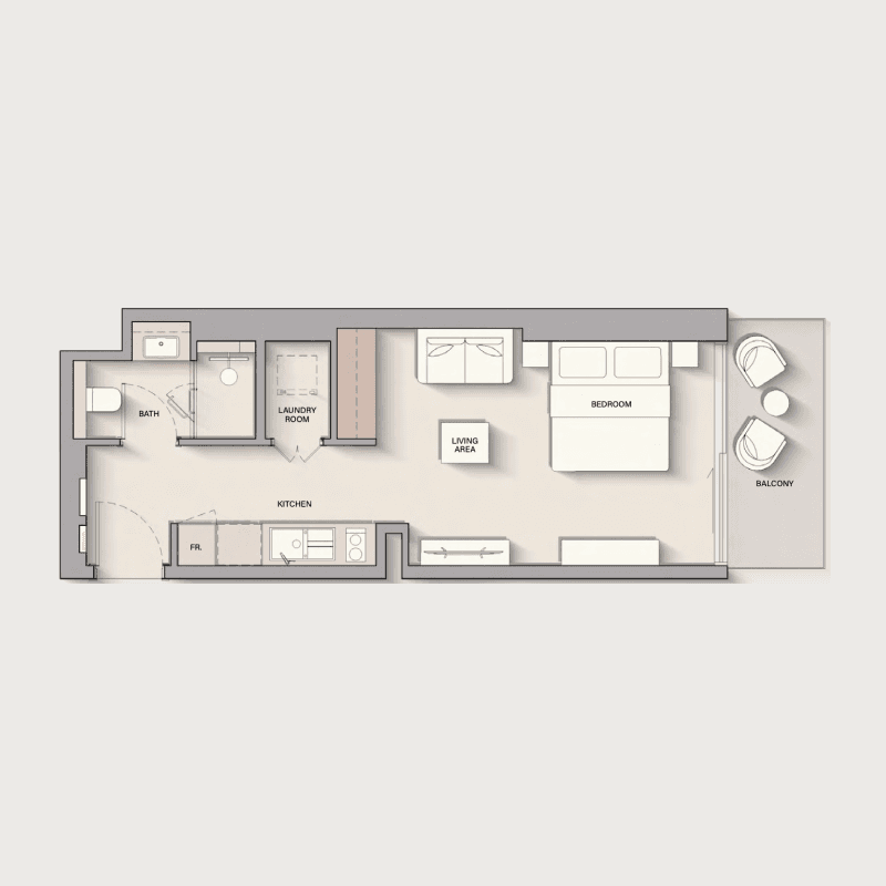 Apartment floor plan