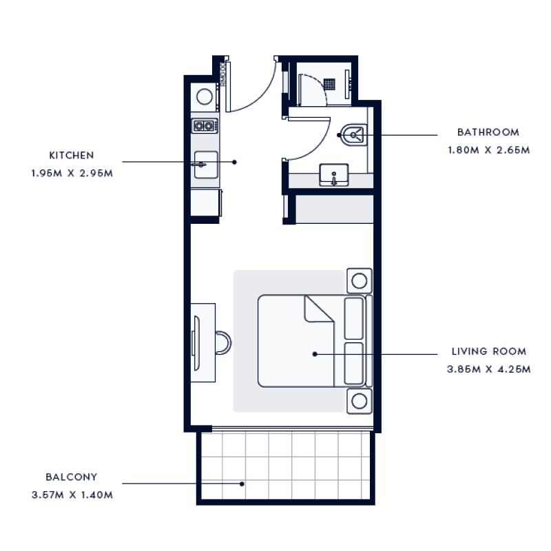 Apartment floor plan