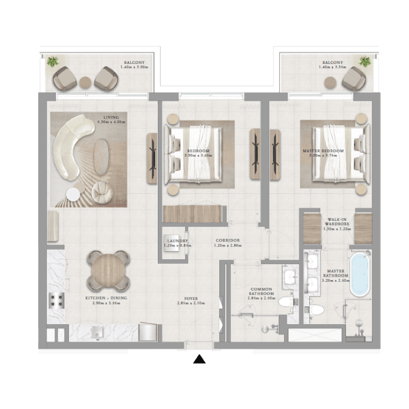 Apartment floor plan