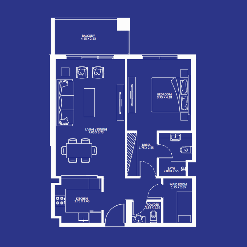 Apartment floor plan