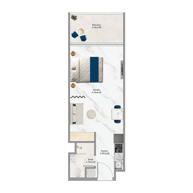 Apartment floor plan