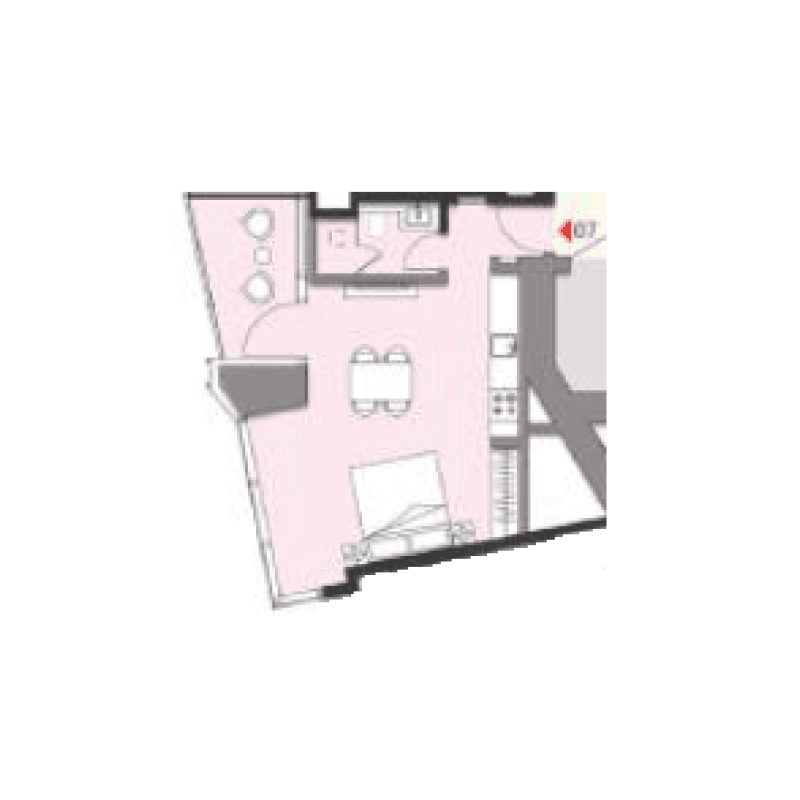 Apartment floor plan