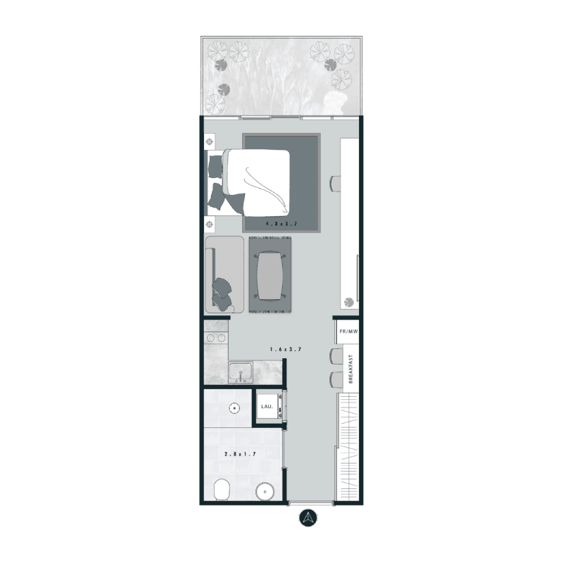Apartment floor plan