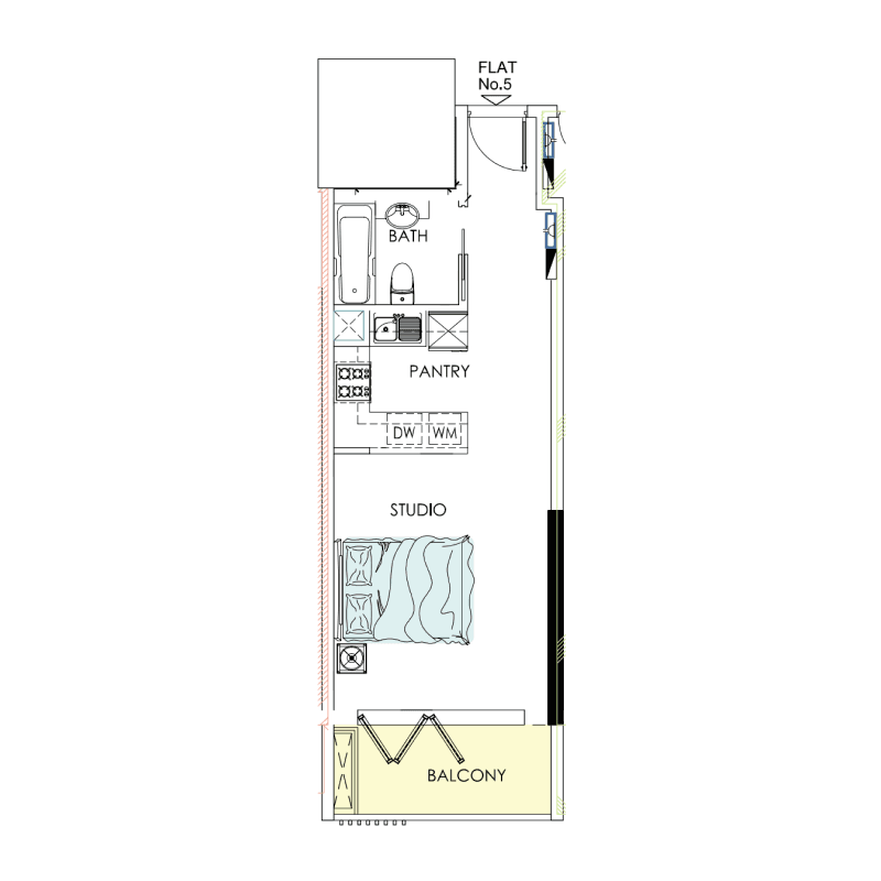 Apartment floor plan