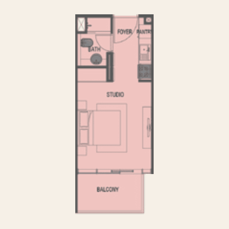 Apartment floor plan