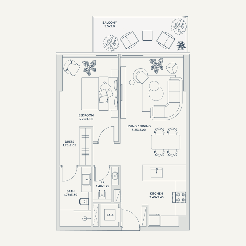 Apartment floor plan