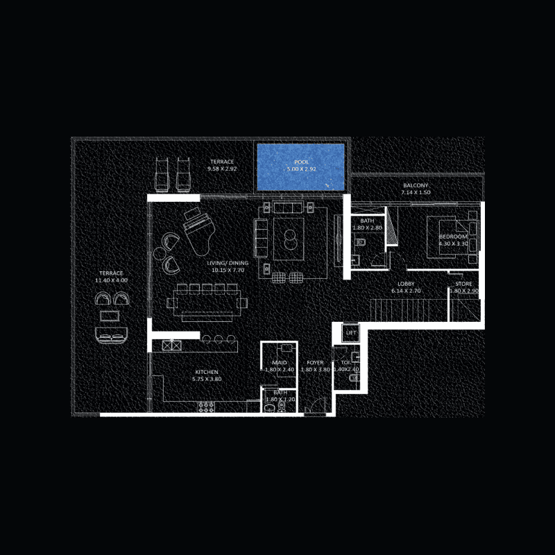 Apartment floor plan