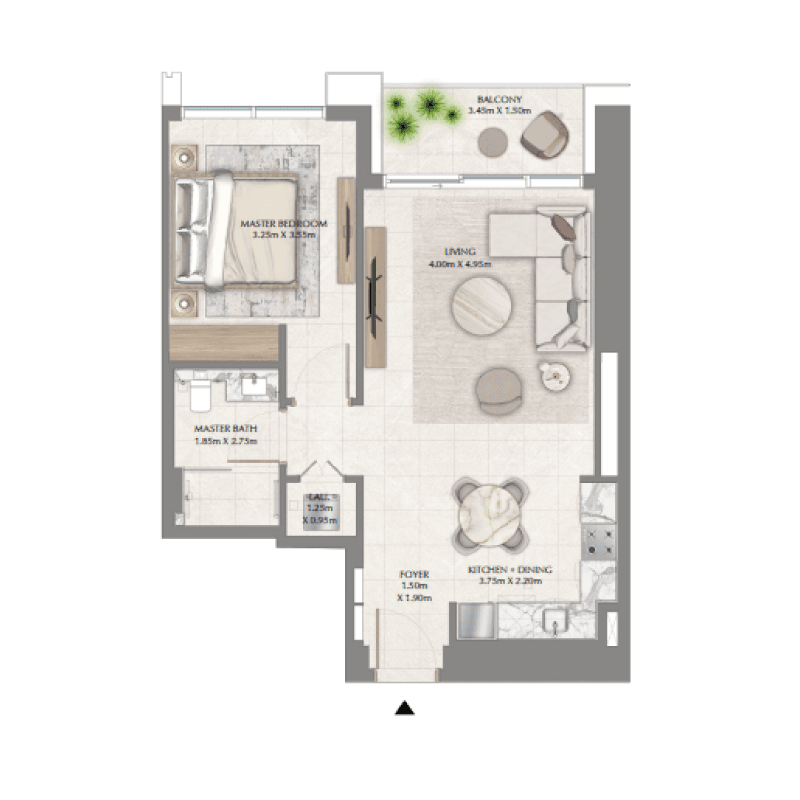 Apartment floor plan