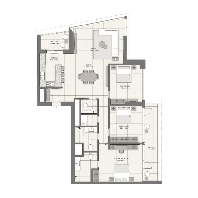 Apartment floor plan