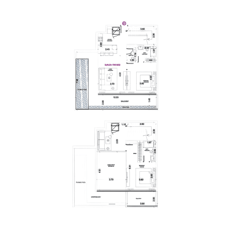 Apartment floor plan