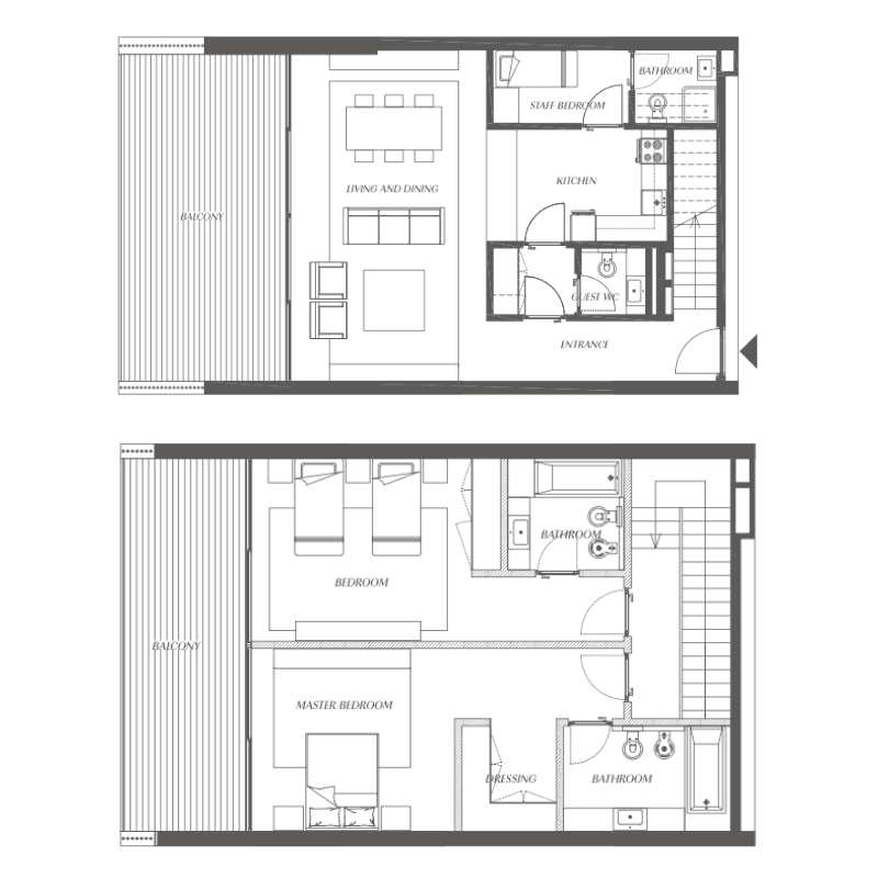 Apartment floor plan