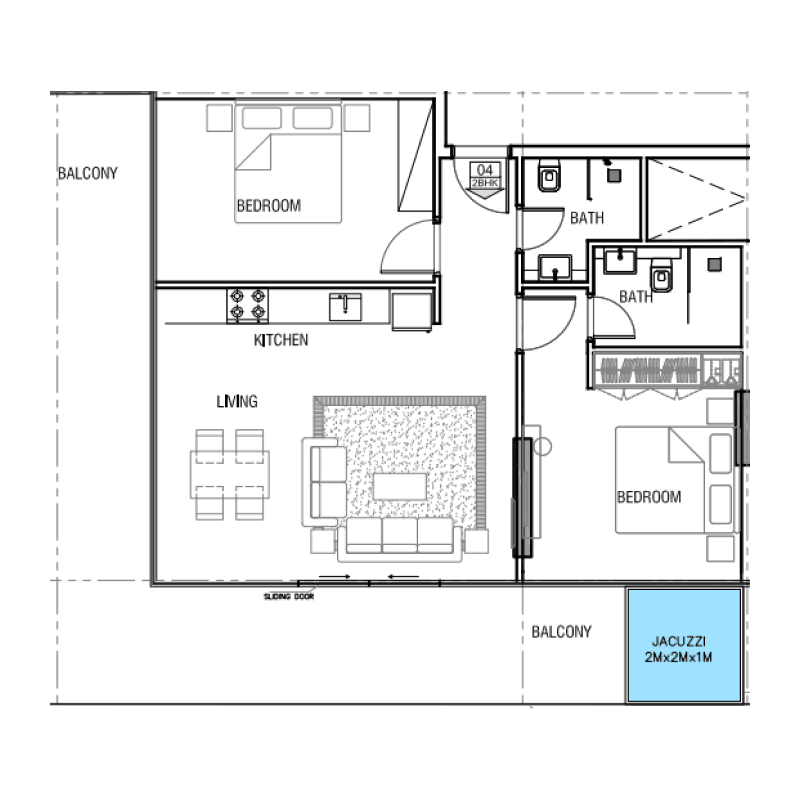 Apartment floor plan
