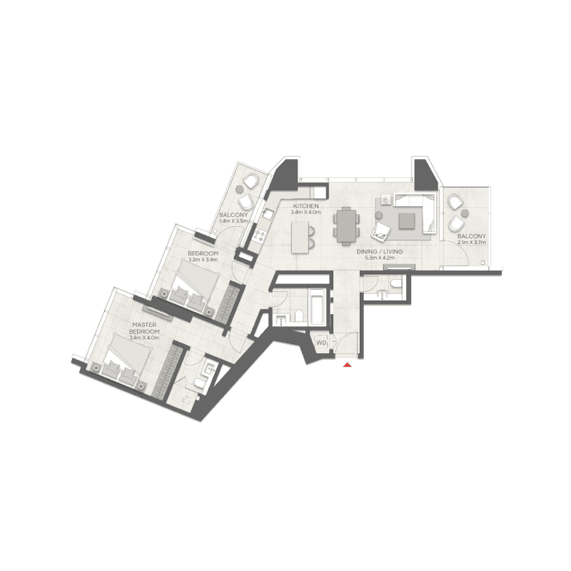 Apartment floor plan