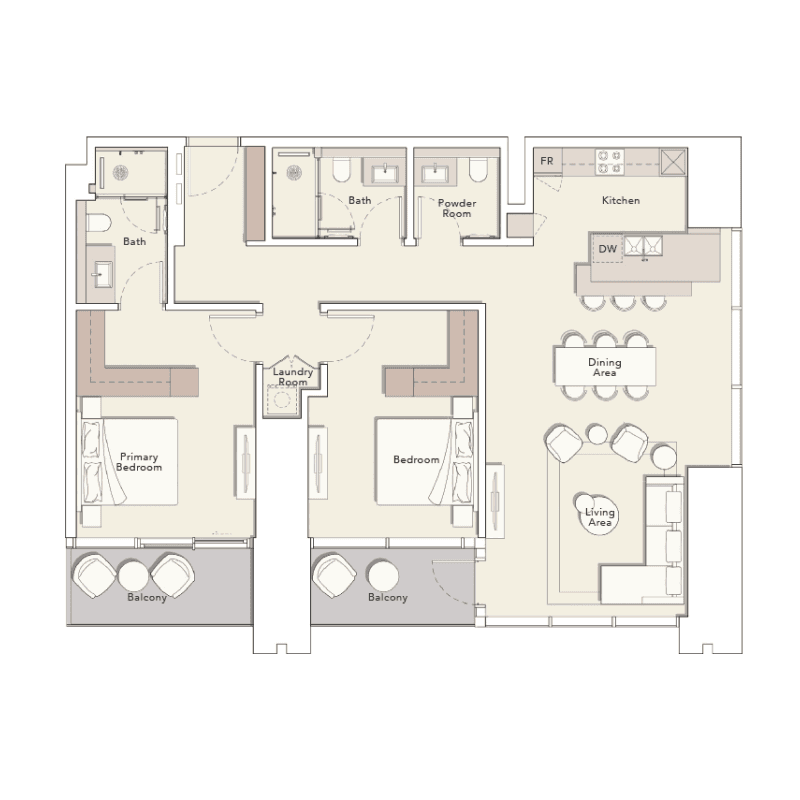 Apartment floor plan
