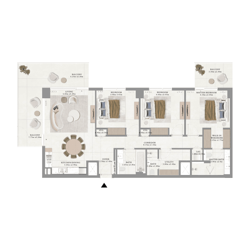 Apartment floor plan