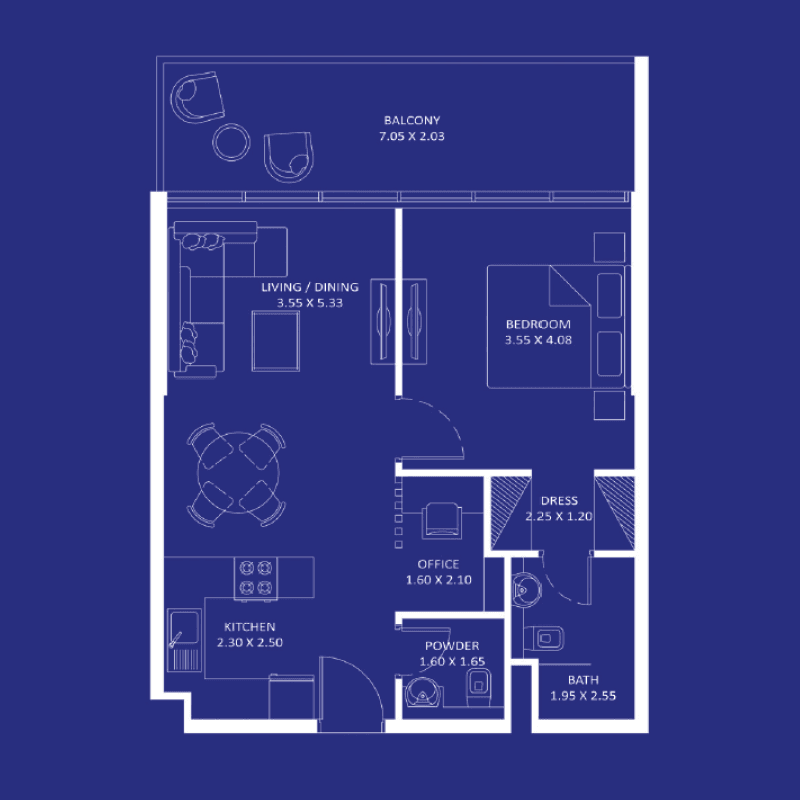 Apartment floor plan