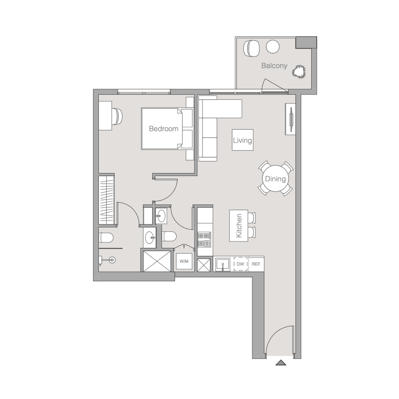 Apartment floor plan