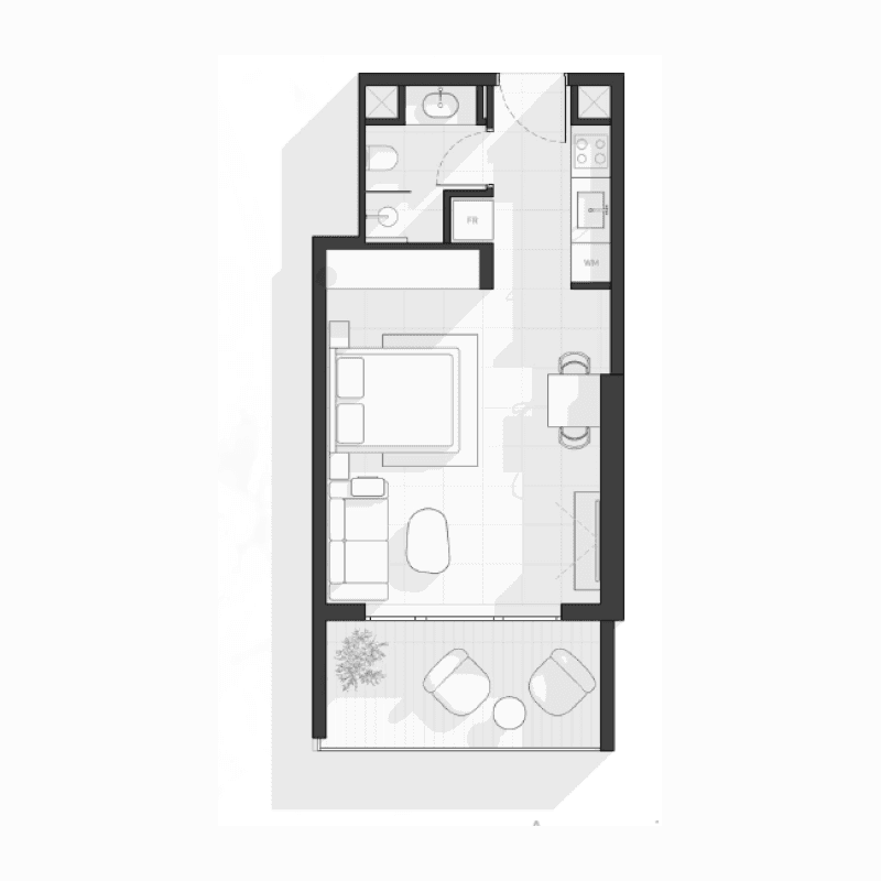 Apartment floor plan