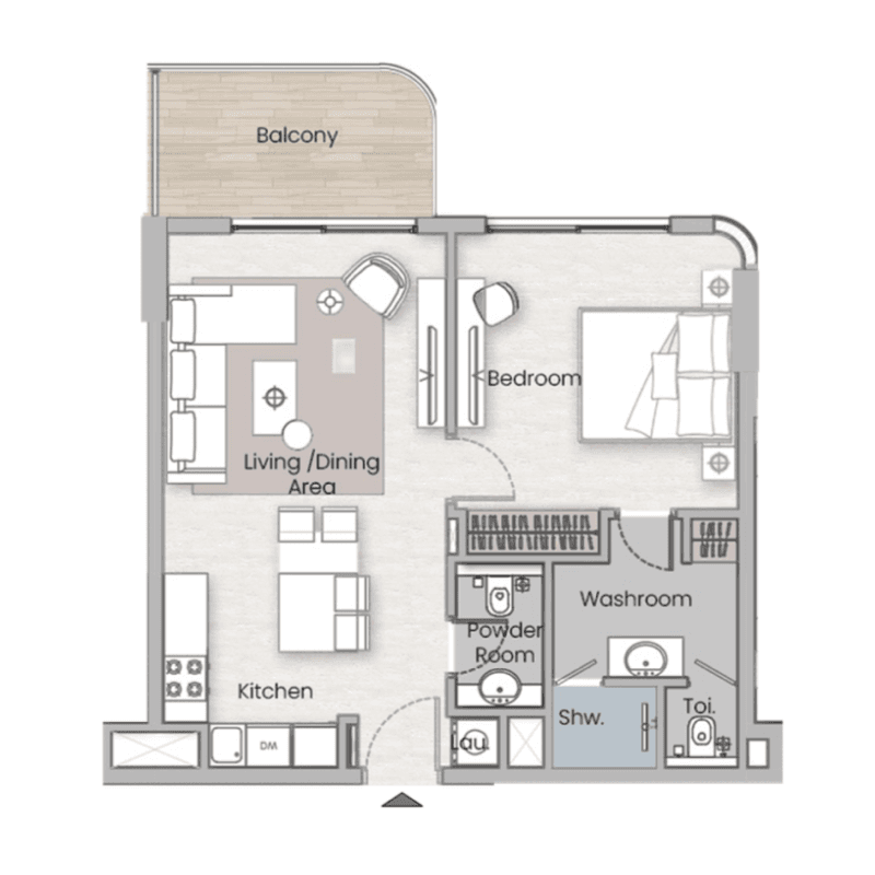 Apartment floor plan