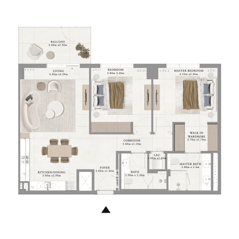 Apartment floor plan