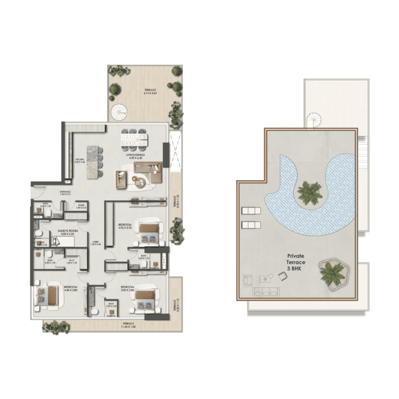 Apartment floor plan