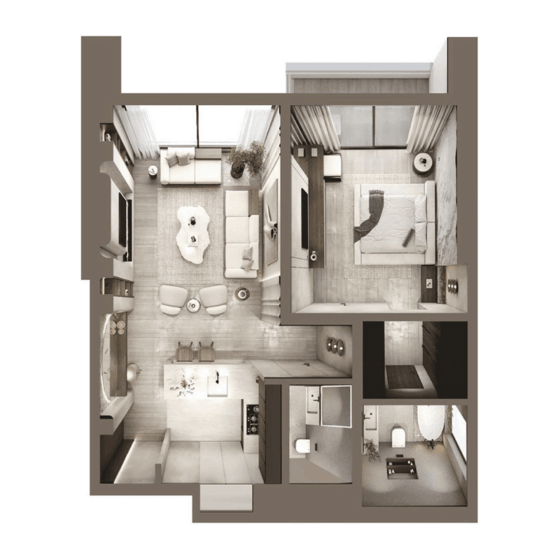 Apartment floor plan