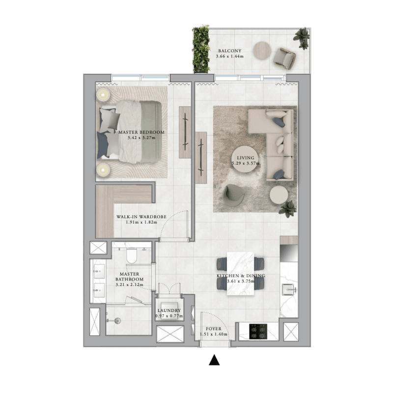 Apartment floor plan