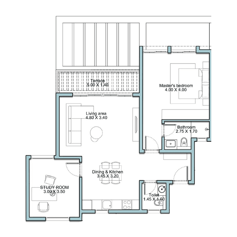 Apartment floor plan